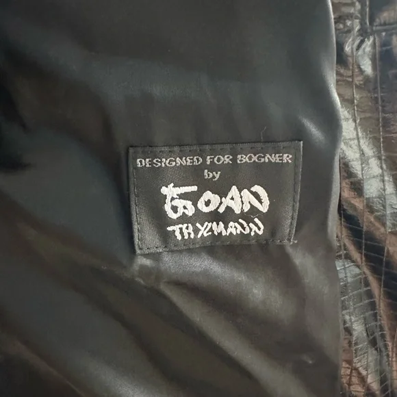 Bogner Jolie d Black Puffer Jacket coat - Picture 6 of 9